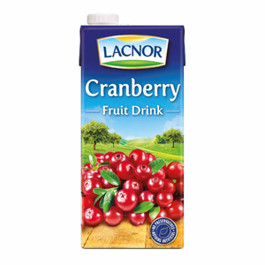 Lacnor Juice Cranberry 12 x 1L