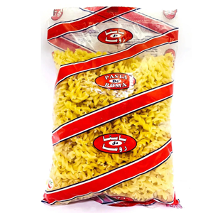 Pasta Fusilli 20 x 400g  – Pasta DE Roma